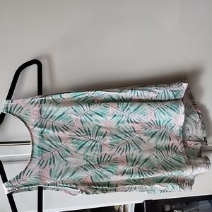 OLD navy swing tank Size L pink green